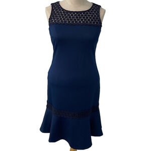 KARL LAGERFELD PARIS FIT AND FLARE DRESS SIZE 8